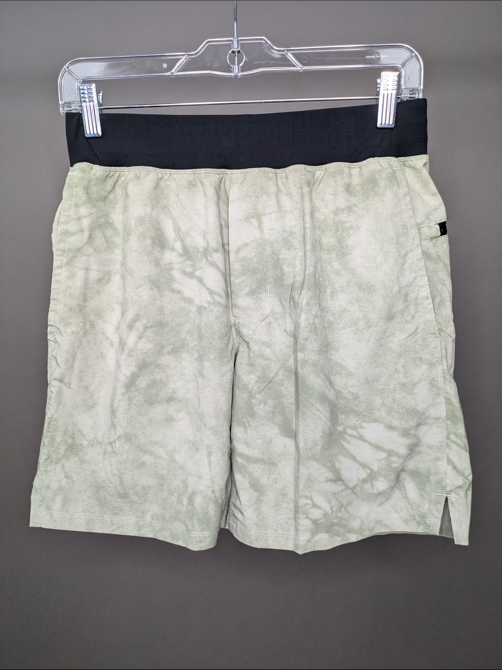 Fabletics Tie-Dye Green Active Shorts